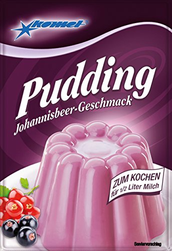 5x Pudding Johannisbeer-Geschmack von Komet 5x Pudding Johannisbeer-Geschmack von Komet von Unbekannt