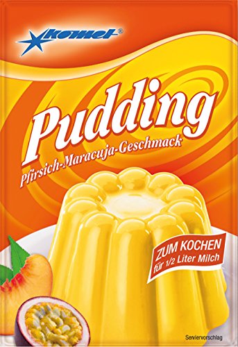 5x Pudding Pfirsich-Maracuja-Geschmack von Komet 5x Pudding Pfirsich-Maracuja-Geschmack von Komet von Unbekannt
