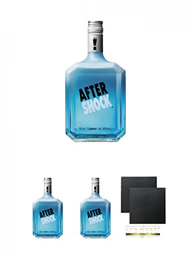 After Shock Blue Citrus Likör 0,7 Liter + After Shock Blue Citrus Likör 0,7 Liter + After Shock Blue Citrus Likör 0,7 Liter + Schiefer Glasuntersetzer eckig ca. 9,5 cm Ø 2 Stück After Shock Blue Citrus Likör 0,7 Liter + After Shock Blue Citrus Likör 0,7 Liter + After Shock Blue Citrus Likör 0,7 Liter + Schiefer Glasuntersetzer eckig ca. 9,5 cm Ø 2 Stück von Unbekannt