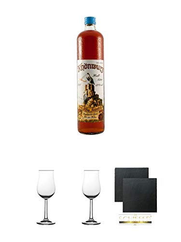 Aha Rhönwurz Kräuterlikör 0,7 Liter + Nosing Gläser Kelchglas Bugatti mit Eichstrich 2cl und 4cl 1 Stück + Nosing Gläser Kelchglas Bugatti mit Eichstrich 2cl und 4cl 1 Stück + Schiefer Glasuntersetzer eckig ca. 9,5 cm Ø 2 Stück Aha Rhönwurz Kräuterlikör 0,7 Liter + Nosing Gläser Kelchglas Bugatti mit Eichstrich 2cl und 4cl 1 Stück + Nosing Gläser Kelchglas Bugatti mit Eichstrich 2cl und 4cl 1 Stück + Schiefer Glasuntersetzer eckig ca. 9,5 cm Ø 2 Stück von Unbekannt