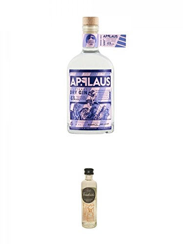 Applaus Gin Stuttgart Trocken 0,5 Liter + Friedrichs Gin 0,04 Liter Miniatur Applaus Gin Stuttgart Trocken 0,5 Liter + Friedrichs Gin 0,04 Liter Miniatur von Unbekannt