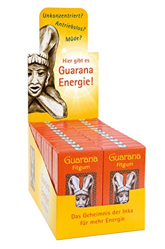 BADERs Guarana Fitgum aus der Apotheke. Mit Guarana-Koffein. Immer dann, wenn's drauf ankommt. Display mit 24 Packungen. PZN D08529013 BADERs Guarana Fitgum aus der Apotheke. Mit Guarana-Koffein. Immer dann, wenn's drauf ankommt. Display mit 24 Packungen. PZN D08529013 von Ralf BADERs Gesundheit