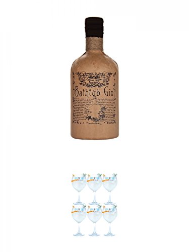 BATHTUB Small Batch 43,3 0,7 Liter + Gin Sul Copo Ballon Glas 6 Stück BATHTUB Small Batch 43,3 0,7 Liter + Gin Sul Copo Ballon Glas 6 Stück von Unbekannt
