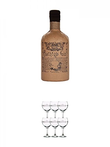BATHTUB Small Batch 43,3 0,7 Liter + The London No. 1 Ballonglas 6er Set BATHTUB Small Batch 43,3 0,7 Liter + The London No. 1 Ballonglas 6er Set von Unbekannt