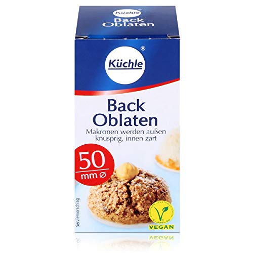 Backoblaten / Oblaten (50 mm / 100 Stück) VEGAN von Unbekannt