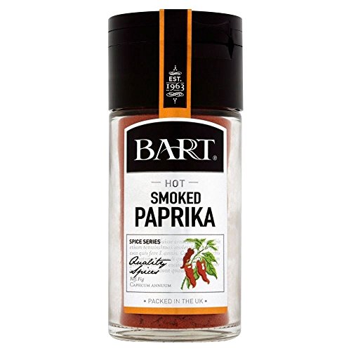 Bart Hot Smoked Paprika (45g) - Packung mit 2 von BART