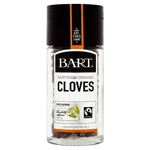 Bart Organic Fairtrade Cloves 30g, 2 Pack von Bart