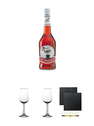 Behn Fietes Möwenschiß 0,5 Liter + Nosing Gläser Kelchglas Bugatti mit Eichstrich 2cl und 4cl 1 Stück + Nosing Gläser Kelchglas Bugatti mit Eichstrich 2cl und 4cl 1 Stück + Schiefer Glasuntersetzer eckig ca. 9,5 cm Ø 2 Stück Behn Fietes Möwenschiß 0,5 Liter + Nosing Gläser Kelchglas Bugatti mit Eichstrich 2cl und 4cl 1 Stück + Nosing Gläser Kelchglas Bugatti mit Eichstrich 2cl und 4cl 1 Stück + Schiefer Glasuntersetzer eckig ca. 9,5 cm Ø 2 Stück von Unbekannt