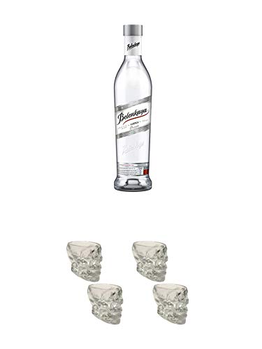 Belenkaya Gold Russischer Vodka 0,5 Liter + Wodka Totenkopf Shotglas 2 Stück + Wodka Totenkopf Shotglas 2 Stück Belenkaya Gold Russischer Vodka 0,5 Liter + Wodka Totenkopf Shotglas 2 Stück + Wodka Totenkopf Shotglas 2 Stück von Unbekannt