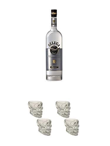 Beluga Noble Russischer Vodka 0,5 Liter + Wodka Totenkopf Shotglas 2 Stück + Wodka Totenkopf Shotglas 2 Stück Beluga Noble Russischer Vodka 0,5 Liter + Wodka Totenkopf Shotglas 2 Stück + Wodka Totenkopf Shotglas 2 Stück von Unbekannt