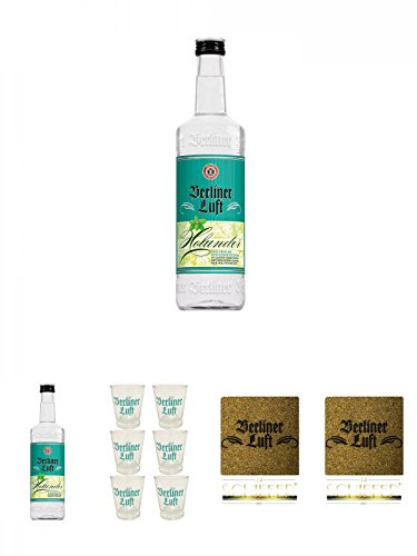 Berliner Luft Holunder 0,7 Liter + Berliner Luft Holunder 0,7 Liter + Berliner Luft Shot Glas 4cl 6 Stück + Kork Glasuntersetzer "Berliner Luft" eckig ca. 9,5 cm Durchmesser + Kork Glasuntersetzer "Berliner Luft" eckig ca. 9,5 cm Durchmesser Berliner Luft Holunder 0,7 Liter + Berliner Luft Holunder 0,7 Liter + Berliner Luft Shot Glas 4cl 6 Stück + Kork Glasuntersetzer "Berliner Luft" eckig ca. 9,5 cm Durchmesser + Kork Glasuntersetzer "Berliner Luft" eckig ca. 9,5 cm Durchmesser von Unbekannt