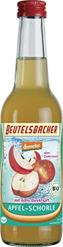 Beutelsbacher Bio Apfel-Schorle mit 60% naturtrübem Direktsaft (1 x 0,33 l) von Beutelsbacher