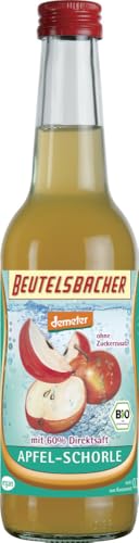 Beutelsbacher Bio Apfel-Schorle mit 60% naturtrübem Direktsaft (1 x 0,33 l) von Beutelsbacher