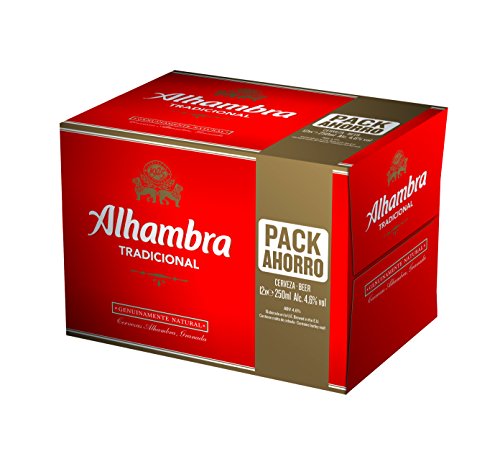 Bier Alhambra Tradicional 12x25cl (Box 12 Flaschen) von ALHAMBRA