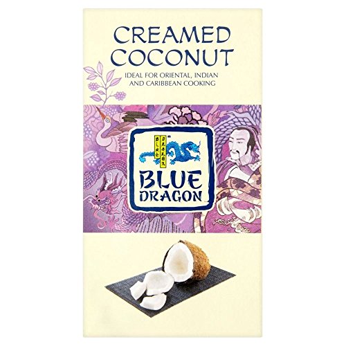 Blue Dragon Creamed Coconut (200g) - Packung mit 2 von Blue Dragon