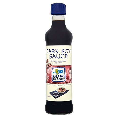 Blue Dragon Dunkle Sojasauce (375ml) - Packung mit 6 von Blue Dragon