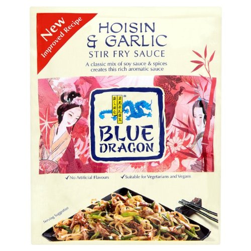 Blue Dragon Hoi Sin und Knoblauch Stir Fry Sauce 6x120g Blue Dragon Hoi Sin und Knoblauch Stir Fry Sauce 6x120g von Blue Dragon