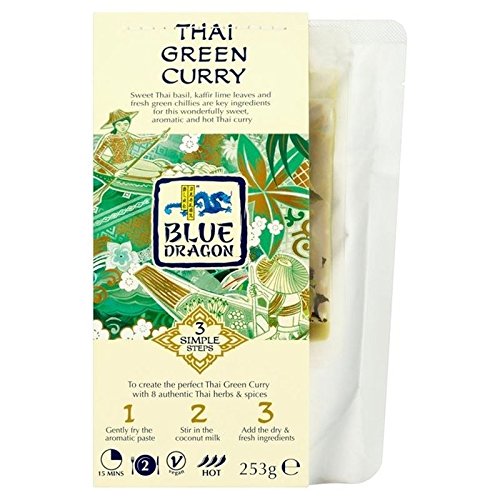 Blue Dragon Tailandese Green Curry 3 Step Kit 225g (2-er Pack) von Blue Dragon