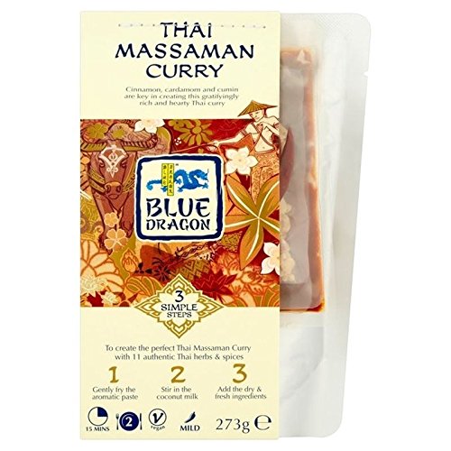 Blue Dragon Thai Massaman 3 Schritt Curry Kit 273 G (Packung von 2) von Blue Dragon