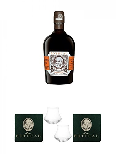 Botucal Diplomatico Mantuano 0,7 Liter + Botucal Filzuntersetzer Grün mit Aufdruck 1 Stück + Botucal Rum Glas 2 Stück + Botucal Filzuntersetzer Grün mit Aufdruck 1 Stück Botucal Diplomatico Mantuano 0,7 Liter + Botucal Filzuntersetzer Grün mit Aufdruck 1 Stück + Botucal Rum Glas 2 Stück + Botucal Filzuntersetzer Grün mit Aufdruck 1 Stück von Unbekannt