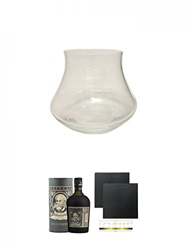 Botucal Rum Glas 1 Stück + Diplomatico Botucal Reserva Exclusiva 12 Jahre mit Tube Venezuela 0,7 Liter + Schiefer Glasuntersetzer eckig ca. 9,5 cm Ø 2 Stück Botucal Rum Glas 1 Stück + Diplomatico Botucal Reserva Exclusiva 12 Jahre mit Tube Venezuela 0,7 Liter + Schiefer Glasuntersetzer eckig ca. 9,5 cm Ø 2 Stück von Unbekannt