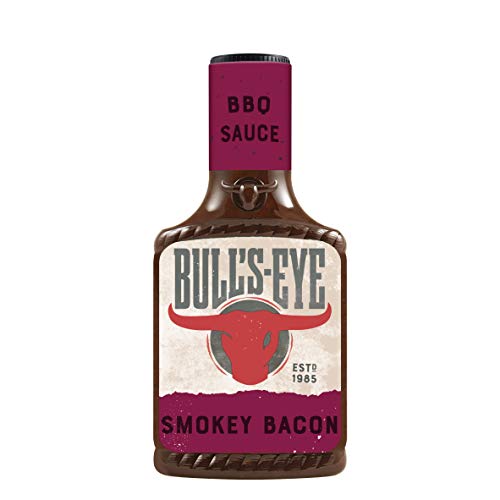 Bull's Eye Smokey Bacon BBQ Sauce, Squeezeflasche, 6er Pack (6 x 300 ml) von BULL'S-EYE