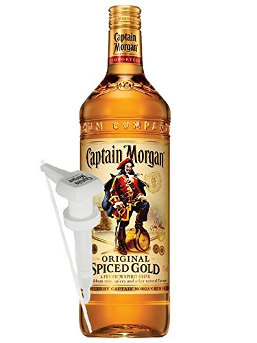 Captain Morgan Spiced Gold Jamaika 3,0 Liter + Dosierpumpe für 3,0 Liter (versandfrei) von Unbekannt