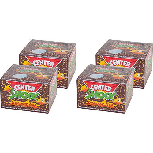 Center Shock Splashing Cola 100 Stück - Extra saurer Kaugummi (4er Pack) von Center Shock