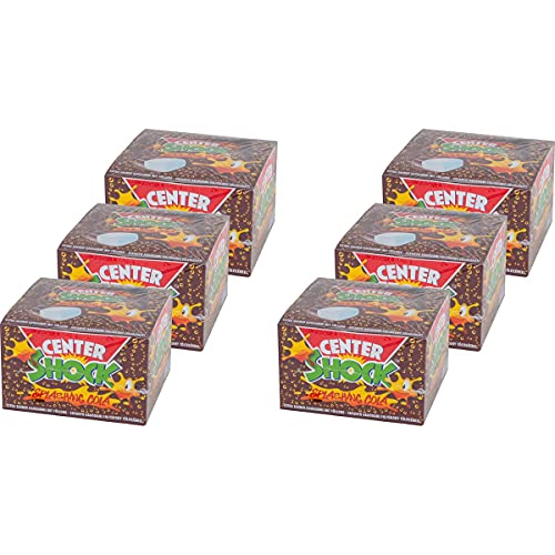 Center Shock Splashing Cola 100 Stück - Extra saurer Kaugummi (6er Pack) von Unbekannt