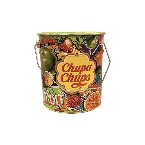 Chuppa Chups Fruits, Lutscher in verschiedenen Fruchtigen Geschmacksrichtungen (150 Stck. Pro Eimer) von Unbekannt