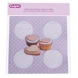 Culpitt Cupcake Dekoration Textur Matten - Spitzen-Herzen Culpitt Cupcake Dekoration Textur Matten - Spitzen-Herzen von Culpitt
