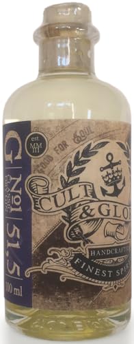 Cult & Glory No.1 Classic Dry Gin 0,1 Liter 51,5% Vol. Cult & Glory No.1 Classic Dry Gin 0,1 Liter 51,5% Vol. von Unbekannt