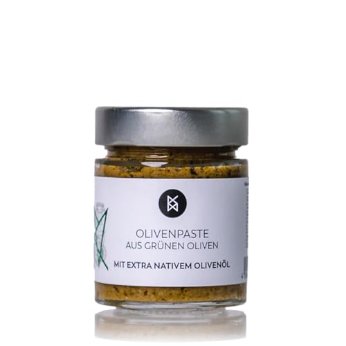DELIGREECE - Olivenpaste aus Chalkidiki Oliven | Würzige Paste aus Chalkidiki-Oliven mit extra nativem Castello Olivenöl und frischen Kräutern, ideal als Vorspeise oder Brotaufstrich | 140g DELIGREECE - Olivenpaste aus Chalkidiki Oliven | Würzige Paste aus Chalkidiki-Oliven mit extra nativem Castello Olivenöl und frischen Kräutern, ideal als Vorspeise oder Brotaufstrich | 140g von Unbekannt