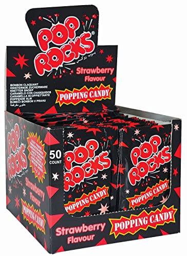 DOK Pop Rock Erdbeere, 50er Pack (50 x 7 g) von Pop Rocks