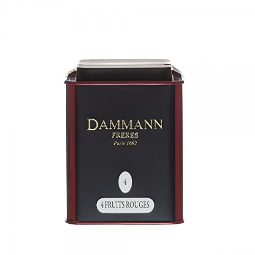 Dammann Freres Tee - 4 FRUITS ROUGES / 4 Rote Früchte Tee - 100gr dose von Unbekannt