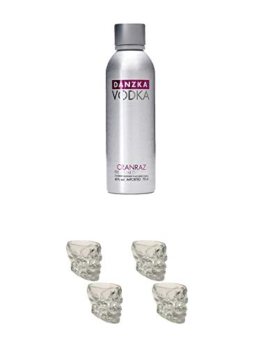 Danzka Vodka Cranraz Wodka 0,7 Liter + Wodka Totenkopf Shotglas 2 Stück + Wodka Totenkopf Shotglas 2 Stück Danzka Vodka Cranraz Wodka 0,7 Liter + Wodka Totenkopf Shotglas 2 Stück + Wodka Totenkopf Shotglas 2 Stück von Unbekannt