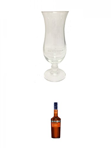 De Kuyper Cocktailglas 1 Stück + De Kuyper Dry Orange Likör 0,7 Liter von Unbekannt