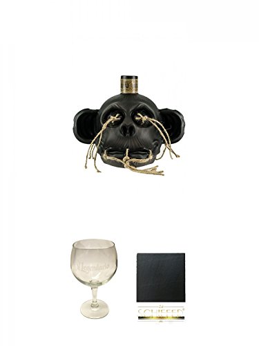 Deadhead 5 Jahre Dark Chocolate Rum 35% 0,7 Liter + Legendario Rumglas Ballonglas 330 ml 1 Stück + Schiefer Glasuntersetzer eckig ca. 9,5 cm Durchmesser Deadhead 5 Jahre Dark Chocolate Rum 35% 0,7 Liter + Legendario Rumglas Ballonglas 330 ml 1 Stück + Schiefer Glasuntersetzer eckig ca. 9,5 cm Durchmesser von Diverse
