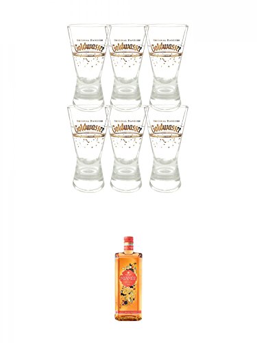 Der Lachs Danziger Goldwasser Shotglas 2 cl 6 Stück + Miamee Orange Goldwasser Likör 0,7 Liter Der Lachs Danziger Goldwasser Shotglas 2 cl 6 Stück + Miamee Orange Goldwasser Likör 0,7 Liter von Unbekannt