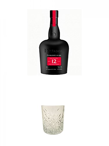 Dictador Solera System Rum 12 Jahre Kolumbien 0,7 Liter + Dictador Rum Glas 1 Stück Dictador Solera System Rum 12 Jahre Kolumbien 0,7 Liter + Dictador Rum Glas 1 Stück von Unbekannt