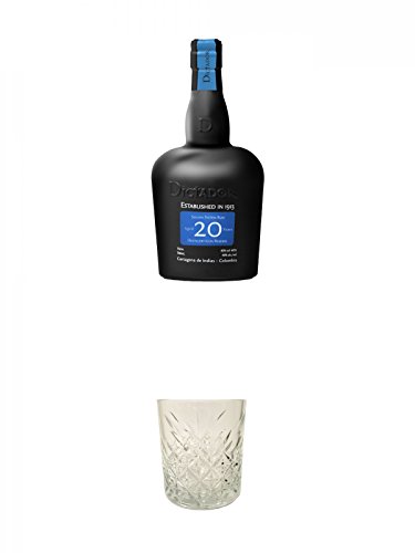 Dictador Solera System Rum 20 Jahre Kolumbien 0,7 Liter + Dictador Rum Glas 1 Stück Dictador Solera System Rum 20 Jahre Kolumbien 0,7 Liter + Dictador Rum Glas 1 Stück von Unbekannt