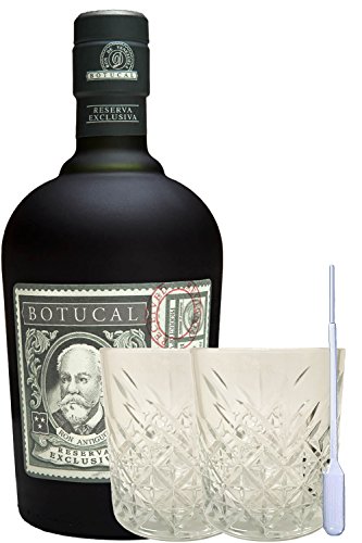 Diplomatico Botucal 12 Jahre ohne Tube Venezuela 0,7 Liter + 2 Rum Gläser und Einwegpipette von Unbekannt