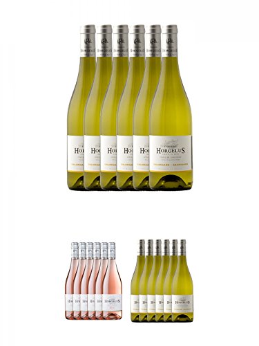 Domaine Horgelus Blanc 6 x 0,75 Liter + Domaine Horgelus Roséwein 6 x 0,75 Liter + Domaine Horgelus Blanc 6 x 0,75 Liter Domaine Horgelus Blanc 6 x 0,75 Liter + Domaine Horgelus Roséwein 6 x 0,75 Liter + Domaine Horgelus Blanc 6 x 0,75 Liter von Unbekannt