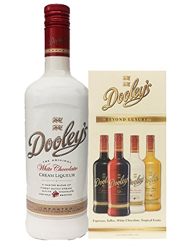 Dooleys Likör White Chocolate mit Wodka 0,7 Liter + Dooleys Cocktailheft von Unbekannt
