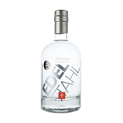 EDELSTAHL Haselnussgeist 1x0,7 L | 40% vol. Alk. | edler deutscher Haselnuss Geist | klare Haselnuss Spirituose aus Deutschland | vollmundiger Geschmack | Haselnuss Schnaps Weihnachten EDELSTAHL Haselnussgeist 1x0,7 L | 40% vol. Alk. | edler deutscher Haselnuss Geist | klare Haselnuss Spirituose aus Deutschland | vollmundiger Geschmack | Haselnuss Schnaps Weihnachten von EDELSTAHL