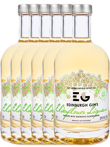 Edinburgh Gin Elderflower Gin Likör 6 x 0,5 Liter von Unbekannt