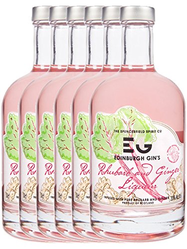 Edinburgh Gin Rhubarb and Ginger Gin Likör 6 x 0,5 Liter von Unbekannt