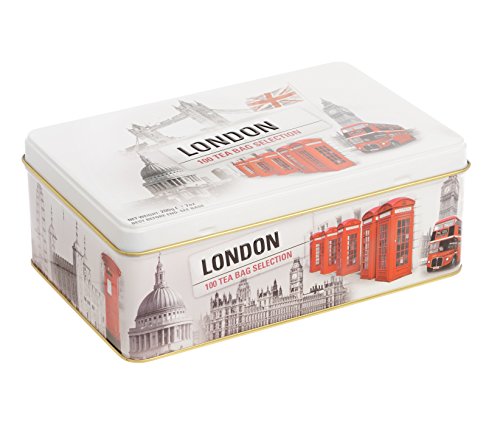 English Tea, "100 Teabags London Selection Tin" - Three Varieties of Traditio... von New English Teas