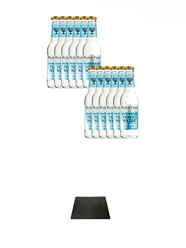 Fever Tree Mediterranean Tonic Water 12 x 0,2 Liter + Käseplatten - 1 er - Set 22 x 16 aus Schiefer für Dinnerpartys und Veranstaltungen Fever Tree Mediterranean Tonic Water 12 x 0,2 Liter + Käseplatten - 1 er - Set 22 x 16 aus Schiefer für Dinnerpartys und Veranstaltungen von Unbekannt