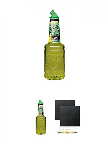 Finest Call Lime Cordial 1,0 Liter + Finest Call Lime Cordial 1,0 Liter + Schiefer Glasuntersetzer eckig ca. 9,5 cm Ø 2 Stück Finest Call Lime Cordial 1,0 Liter + Finest Call Lime Cordial 1,0 Liter + Schiefer Glasuntersetzer eckig ca. 9,5 cm Ø 2 Stück von Diverse